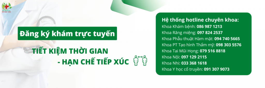  Đặt lịch khám Bệnh viện Việt Nam - Cu ba trực tuyến nhan